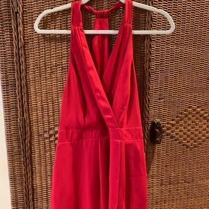 Red Express Razorback mini formal dress